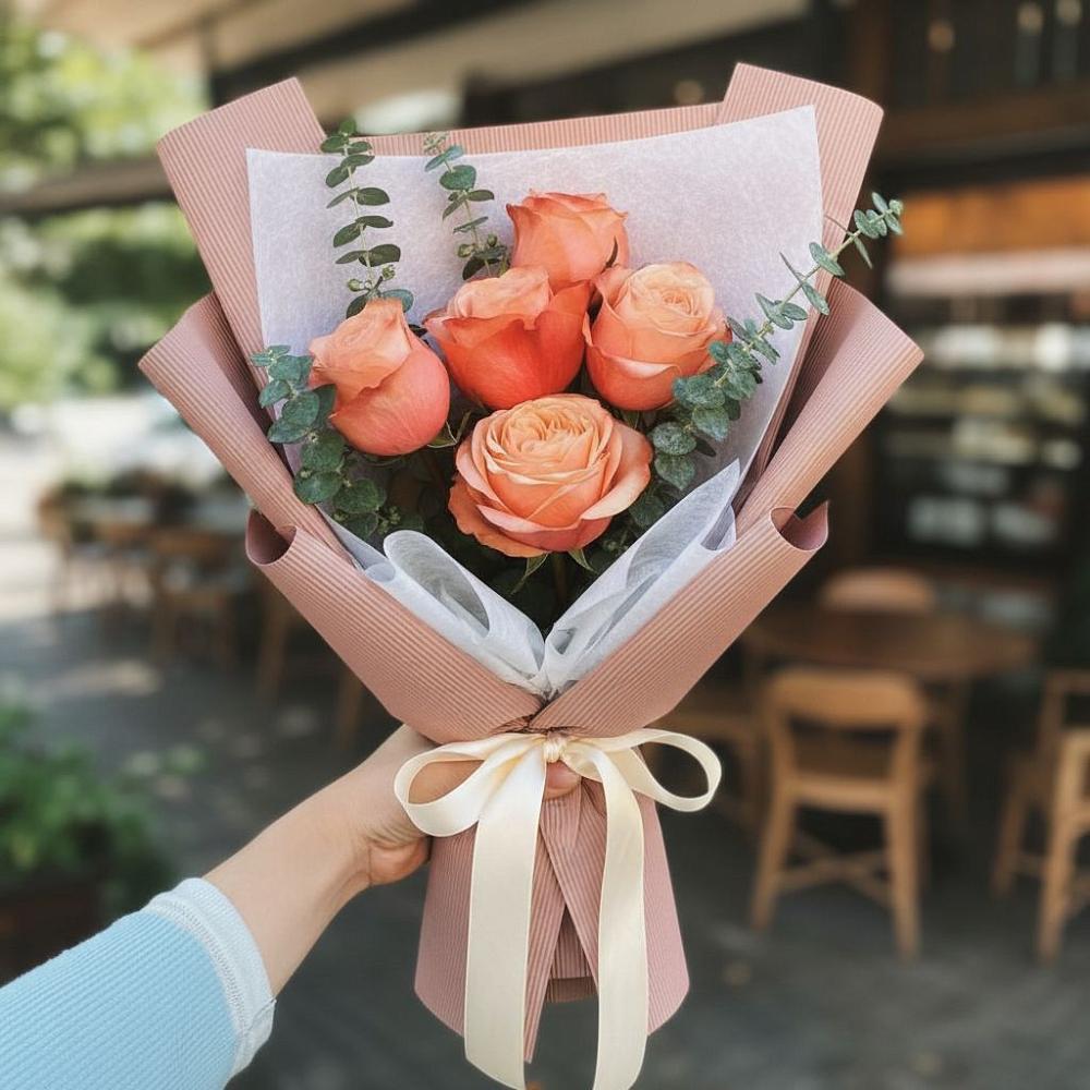 Букет цветов из: Розы в Вагае