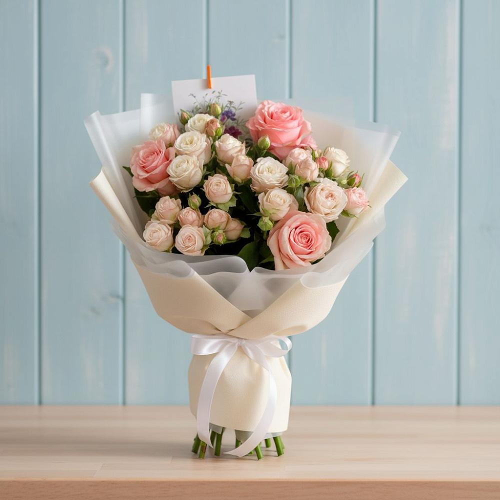 Букет цветов из: Розы в Вагае