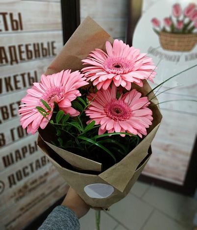 Букет цветов из: Герберы в Вагае