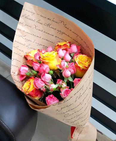 Букет цветов из: Розы в Вагае