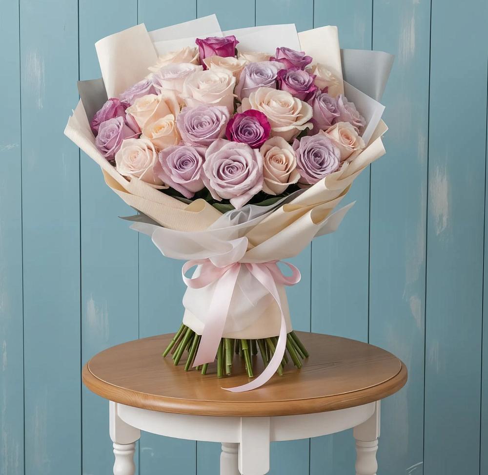 Букет цветов из: Розы в Вагае