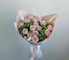 Букет цветов из:  Розы и Хризантемы в Вагае