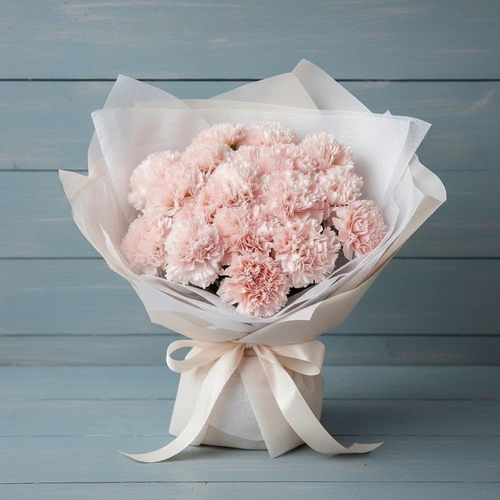 Букет цветов из: Гвоздики в Вагае