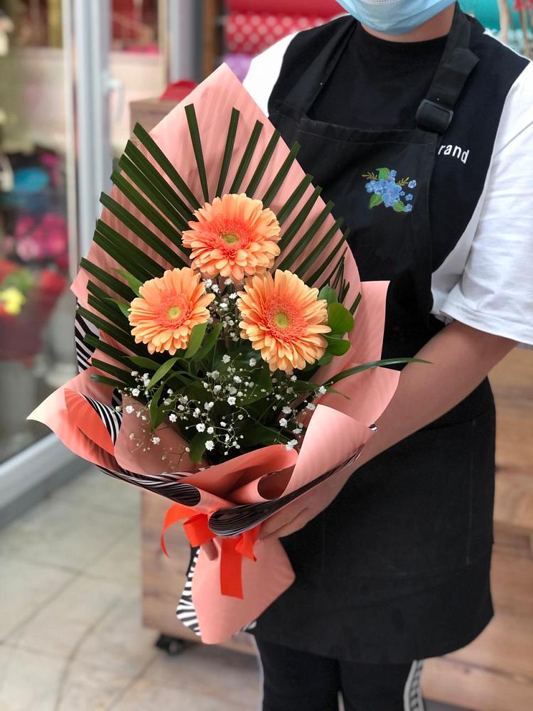 Букет цветов из: Герберы в Вагае